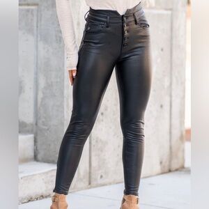 Kancan Faux Leather Pants